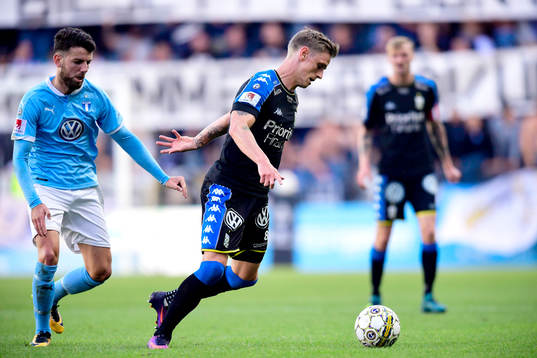 Malmö FFs Erdal Rakip och IFK Göteborgs Sören Rieks