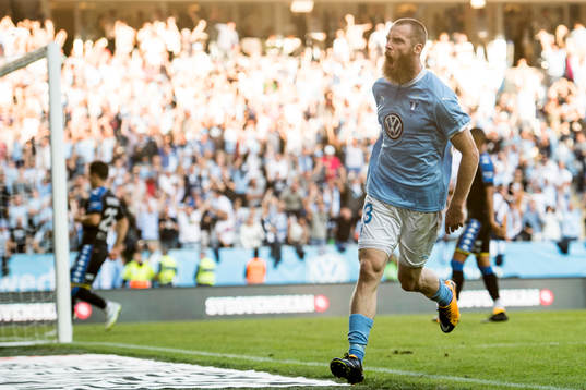 Malmö FFs Jo Inge Berget jublar