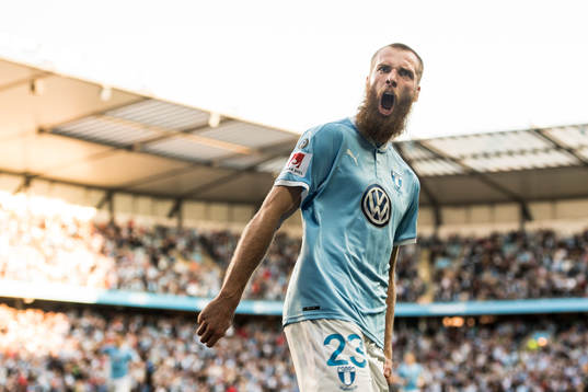 Malmö FFs Jo Inge Berget jublar