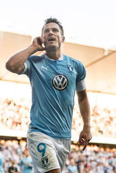 Malmö FFs Markus Rosenberg jublar