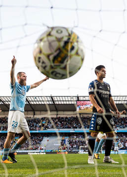 Malmö FFs Jo Inge Berget jublar