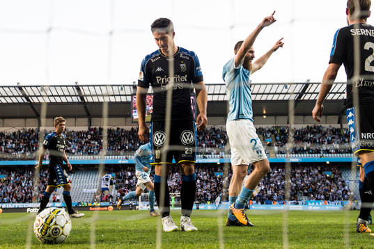 Malmö FFs Jo Inge Berget jublar