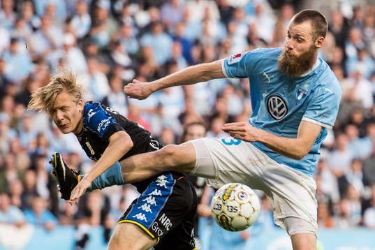 IFK Göteborgs Billy Nordström och Malmö FFs Jo Inge