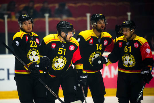 Lucas Carlsson, Marc Zanetti, Johan Alcén and Juuso Ikonen