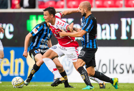 Kalmars Melker Hallberg och Sirius Karl Larson