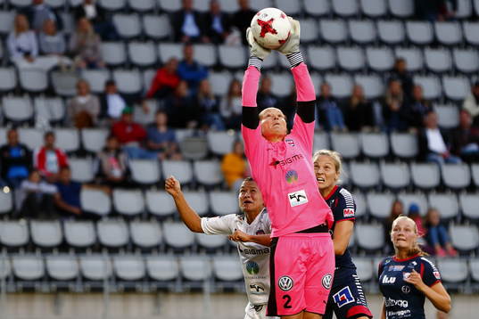 Rosengårds målvakt Erin McLeod
