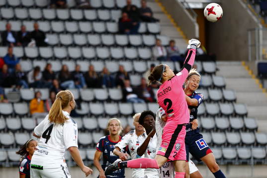 Rosengårds målvakt Erin McLeod