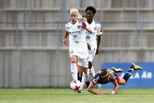 Rosengårds Caroline Seger och Linköpings Kosovare Asllani