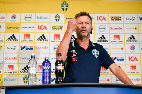 Peter Gerhardsson, förbundskapten för damlandslaget