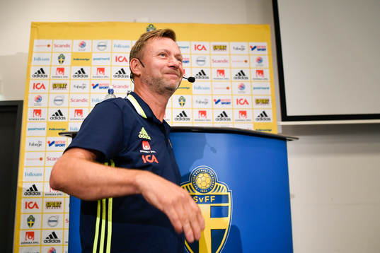 Peter Gerhardsson, förbundskapten för damlandslaget