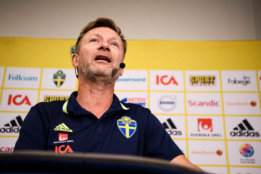 Peter Gerhardsson, förbundskapten för damlandslaget