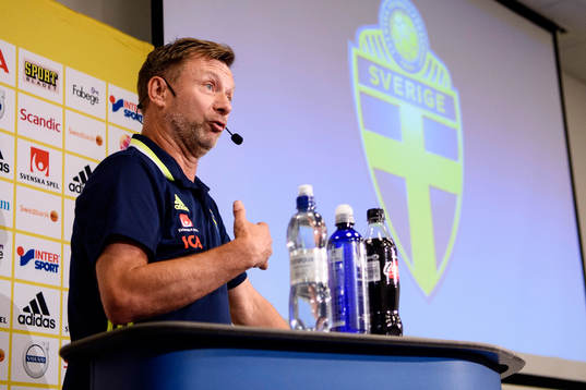 Peter Gerhardsson, förbundskapten för damlandslaget