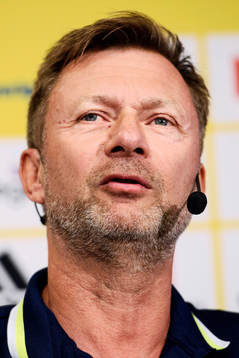 Peter Gerhardsson, förbundskapten för damlandslaget