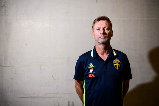Peter Gerhardsson, förbundskapten för damlandslaget