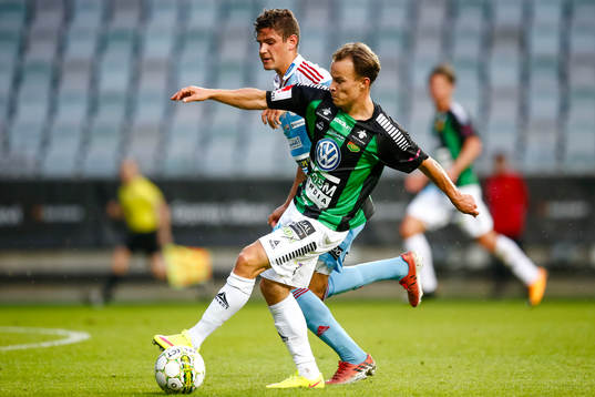 GAIS Anton Wede och Degerfors Filip Stankovic