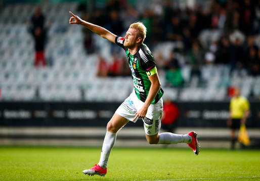 GAIS Carl Nyström jublar