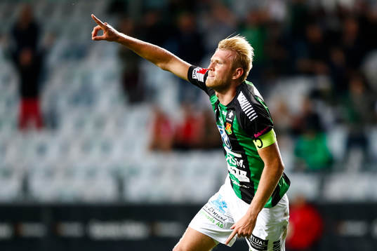 GAIS Carl Nyström jublar
