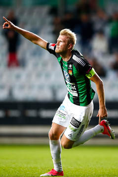 GAIS Carl Nyström jublar
