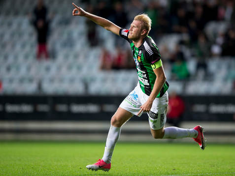 GAIS Carl Nyström jublar