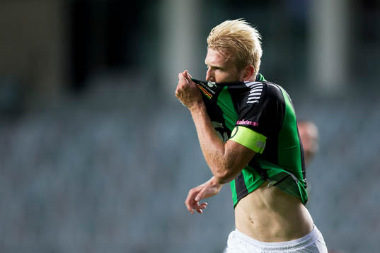 GAIS Carl Nyström jublar