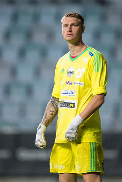 Degerfors målvakt Jesse Öst