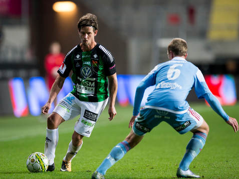 GAIS Dusan Djuric mot Degerfors Erik Lindell