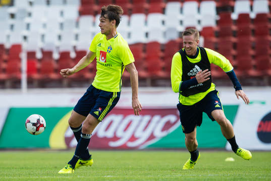 Albin Ekdal och Pontus Jansson