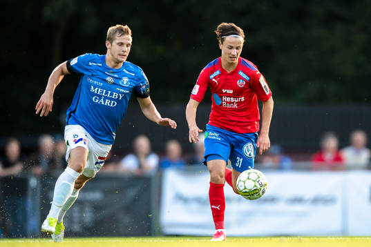 Helsingborgs Alex Timossi Andersson och Trelleborgs Erik