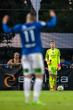 Trelleborgs målvakt Marko Johansson deppar