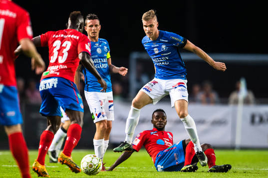 Trelleborgs Robin Nilsson utmanar Helsingborgs Edwin Gyimah