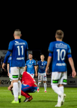 Trelleborgs Magnus Andersson och Alexander Blomqvist deppar