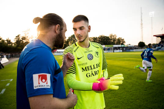 Trelleborgs målvakt Marko Johansson