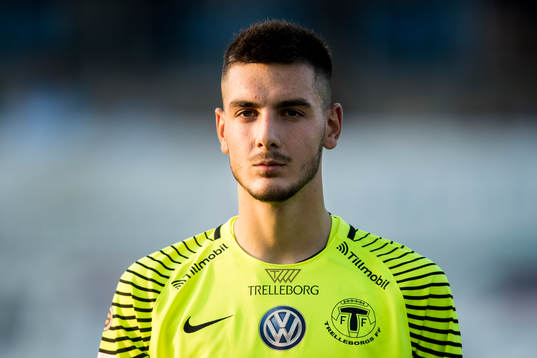 Trelleborgs målvakt Marko Johansson