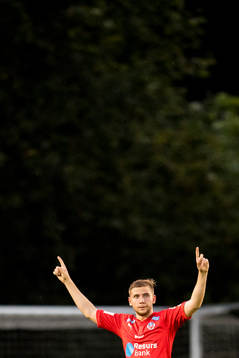Helsingborgs Darijan Bojanic jublar