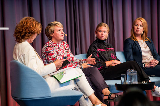 Linda Wijkström, Elitfotboll Dam, Cecilia Andrén