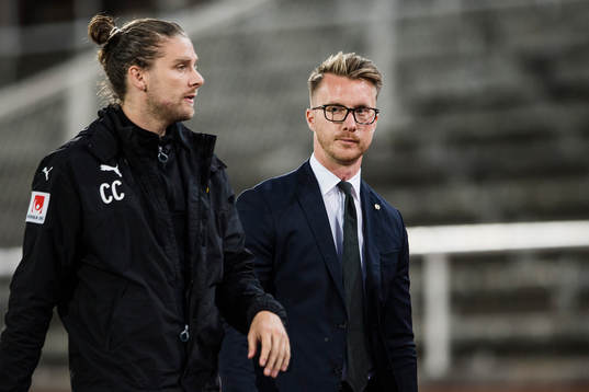 Hammarbys tränare Olof Unogård