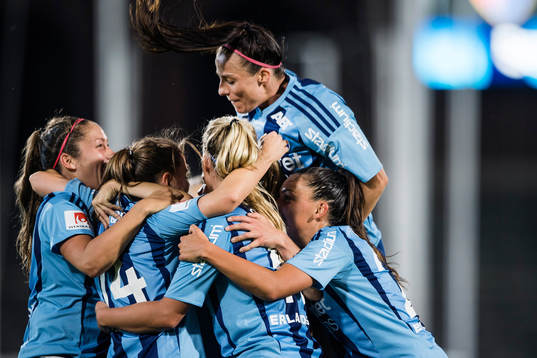 Djurgårdens spelare jublar