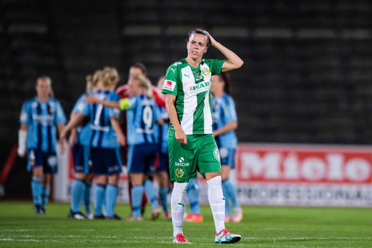 Hammarbys Amanda Johansson deppar
