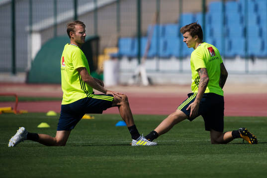 Ola Toivonen och Victor Nilsson Lindelöf