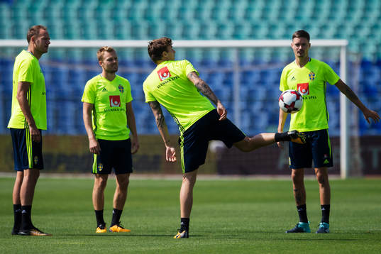 Andreas Granqvist, Sebastian Larsson, Victor Nilsson