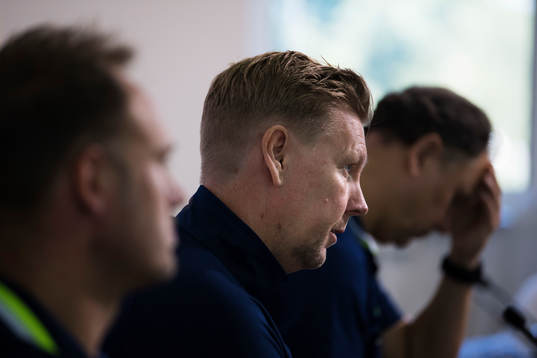 Assisterande förbundskapten Peter Wettergren