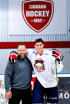 Jonas Morin och Washington Capitals André Burakovsky