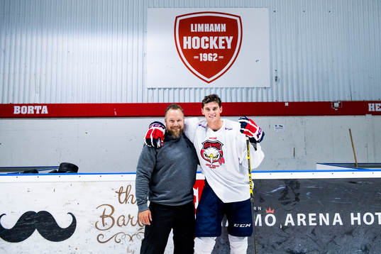 Jonas Morin och Washington Capitals André Burakovsky