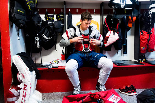 Washington Capitals André Burakovsky byter om