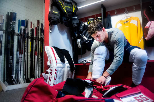 Washington Capitals André Burakovsky byter om