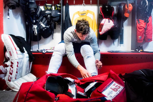 Washington Capitals André Burakovsky byter om
