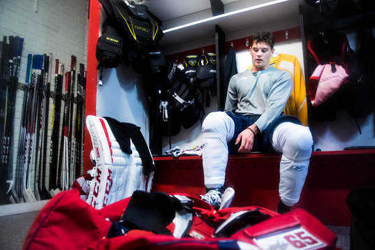 Washington Capitals André Burakovsky byter om