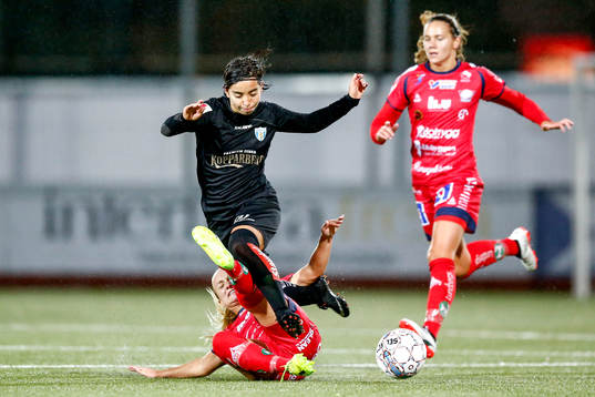 Linköpings Tove Almqvist och Göteborgs Annahita Zamanian