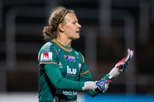 Linköpings målvakt Cajsa Andersson