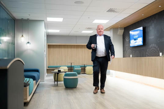 President Terje Svendsen of the Norwegian Football